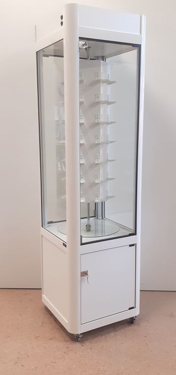 Vitrine tournante